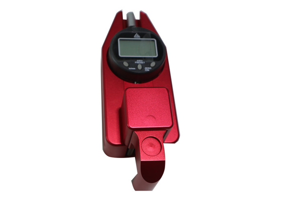 Electronic Red Road Marking Thickness Gauge 0.02 Mm Indicating Accuracy