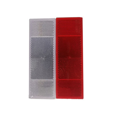 15cm×5cm Car Reflective Stickers Red And White For Trailer Trucks