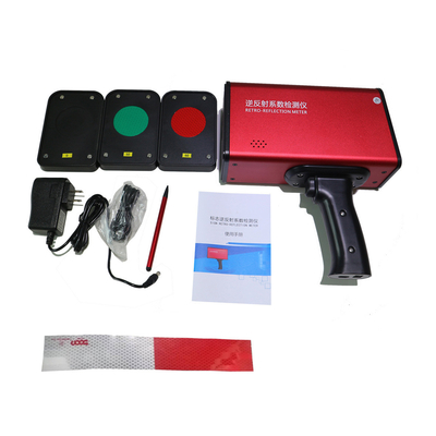 High Precision  Red Sign Retroreflectometer With Error Of Reproducibility Measurement ≤3%