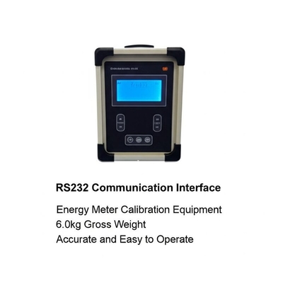 RS232 Communication Interface Energy Meter Calibration Equipment 6.0kg Gross Weight Accurate and Easy to Operate
