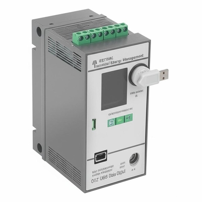 Industrial Energy Management with Double Phase Electric Meter and 0.2° Observation Angle USB Data Output