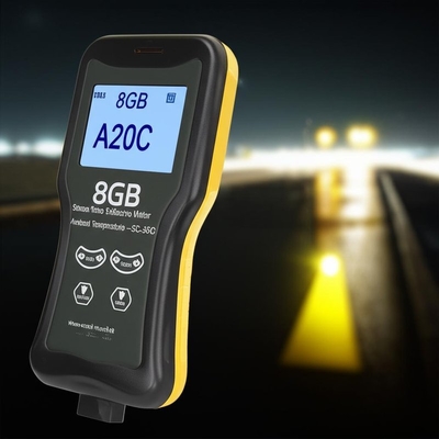 8GB Data Storage Space and Software Retro Reflective Meter for Ambient Temperature -5C- 50C