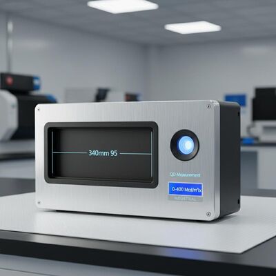 Measurement of aperture area 340mm X 95mm Small light device featuring QD Measurement range optional 0-400 Mcd M²lx suitable for industrial