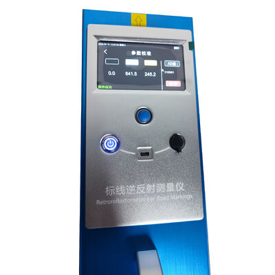 RL Measuring Range 0-4000mcd M2lx Retroreflector Meter Working Time Over 72 Hours Repeatability Measurement Error Below 3 Percent