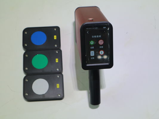 High Precision  Red Highway Sign Retroreflectometer 1 Year Measurement Items