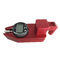 Red One Click Calibration Road Marking Thickness Gauge Indicating accuracy 0.02mm