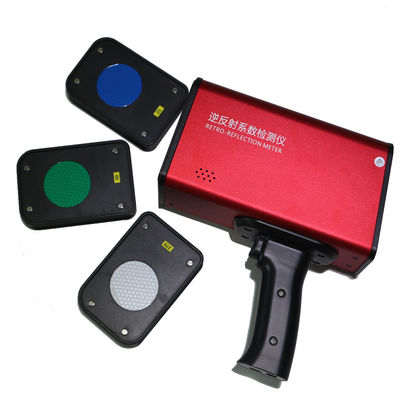 32mm Testing Spot Diameter Sign Retroreflectometer English Language