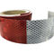 White Red Carriage  Size 0.05×50m Automotive Reflective Tape High Brightness