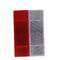 Microprismatic Car Reflective Stickers Red And White Retroreflective Tape