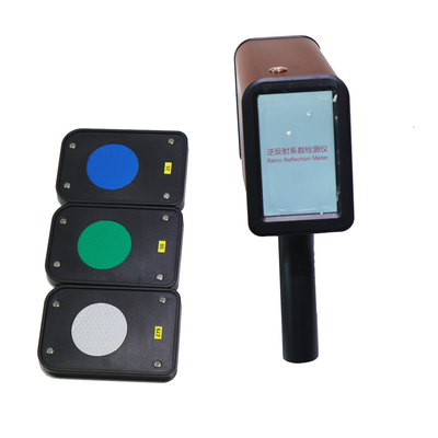 Yellow Grey Retro Reflective Meter with RS232 Interface and 6V DC Power Supply
